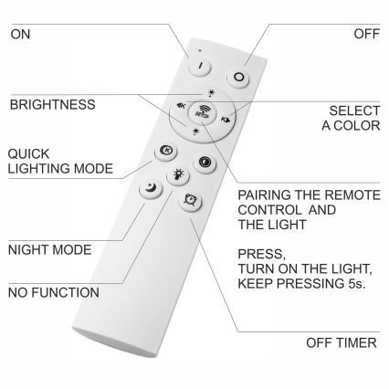 Brilagi - LED Aptumšojama vannas istabas griestu lampa WOODY FRAME LED/50W/230V ozols 60x60 cm 3000-6000K IP44 + tālvadības pults