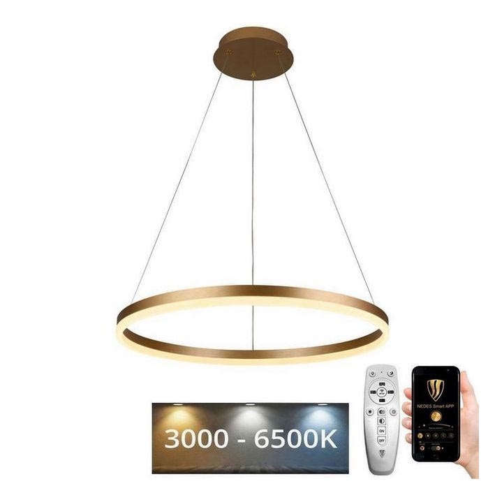 Brilagi - LED Aptumšojama lustra ar auklu CIRCLE LED/42W/230V 3000-6500K + tālvadības pults
