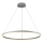 Brilagi - LED Aptumšojama lustra ar auklu CIRCLE LED/55W/230V 3000-6500K sudraba + tālvadības pults
