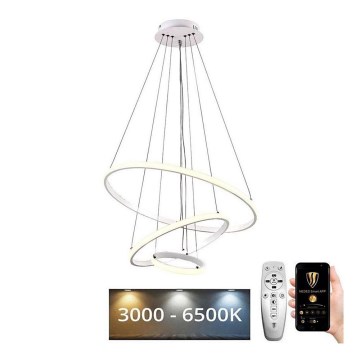 Brilagi - LED Aptumšojama lustra ar auklu CIRCLE LED/90W/230V 3000-6500K + tālvadības pults