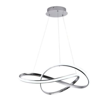 Brilagi - LED Aptumšojama lustra ar auklu COSMOWAVE LED/70W/230V hroms + tālvadības pults