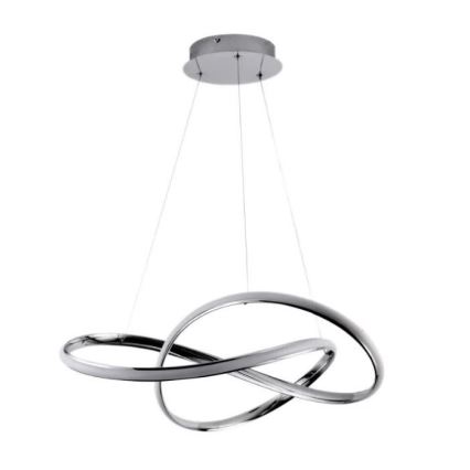 Brilagi - LED Aptumšojama lustra ar auklu COSMOWAVE LED/70W/230V hroms + tālvadības pults