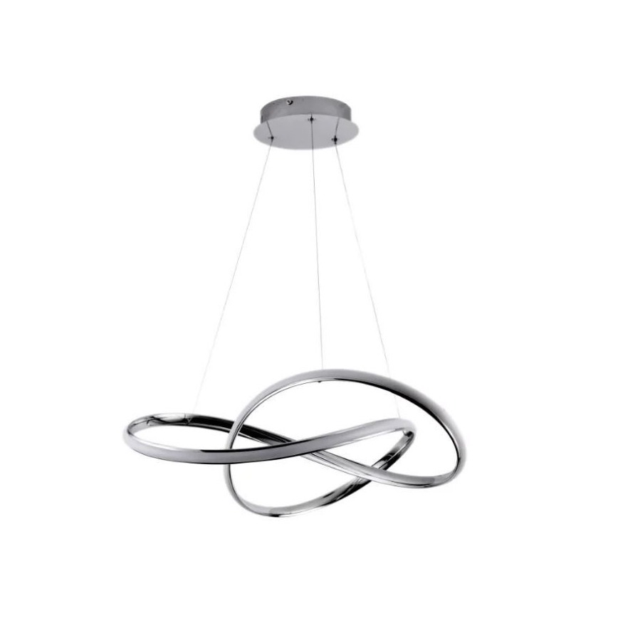 Brilagi - LED Aptumšojama lustra ar auklu COSMOWAVE LED/70W/230V hroms + tālvadības pults