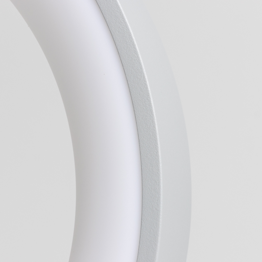 Brilagi - LED Aptumšojama lustra ar auklu FALCON LED/40W/230V 3000-6500K d. 45 cm pelēka + tālvadības pults