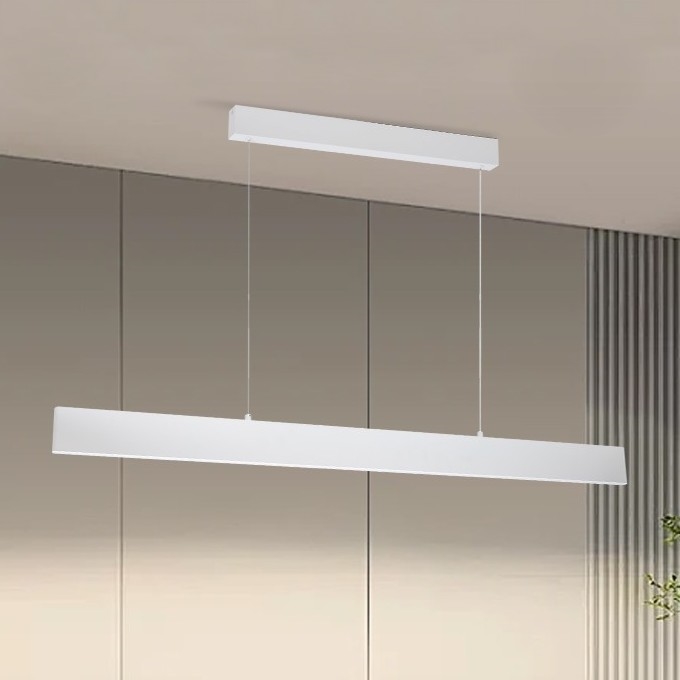 Brilagi - LED Aptumšojama lustra ar auklu SLIMLINE LED/40W/230V 3000-6000K balta + tālvadības pults