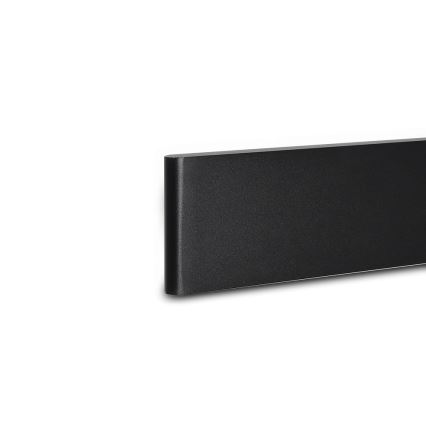 Brilagi - LED Aptumšojama lustra ar auklu SLIMLINE LED/40W/230V 3000-6000K melna + tālvadības pults
