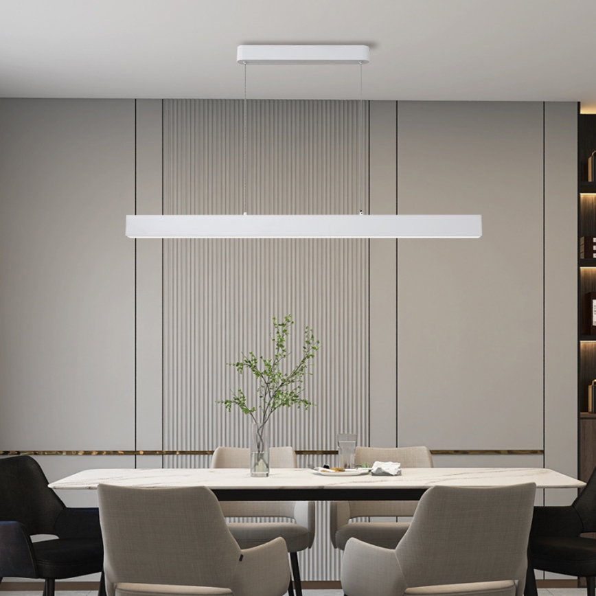 Brilagi - LED Aptumšojama lustra ar auklu SLEEKLINE SMART LED/40W/230V 3000-6000K Wi-Fi Tuya balta + tālvadības pults