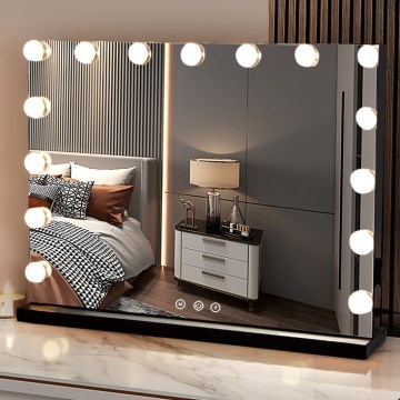 Brilagi - LED Aptumšojama make-up spogulis HOLLYWOOD LED/15W/230V 3000/4000/6500K