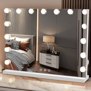 Brilagi - LED Aptumšojama make-up spogulis HOLLYWOOD LED/15W/230V 3000/4000/6500K