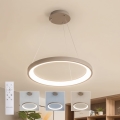 BRILAGI - LED aptumšojama piekārta lampa ar vadu FALCON SLIM LED/42W/230V 3000-6500K Ø 50 cm bēša + ar tālvadības pulti