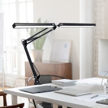 Brilagi - LED Aptumšojama pielāgojama galda lampa VARIO 2xLED/15W/230V 3000-6000K melna