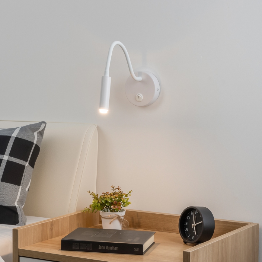 Brilagi - LED Aptumšojama pielāgojama sienas lampa MAYA 1xG9/4W/230V balta 2700-6500K Wi-Fi Tuya