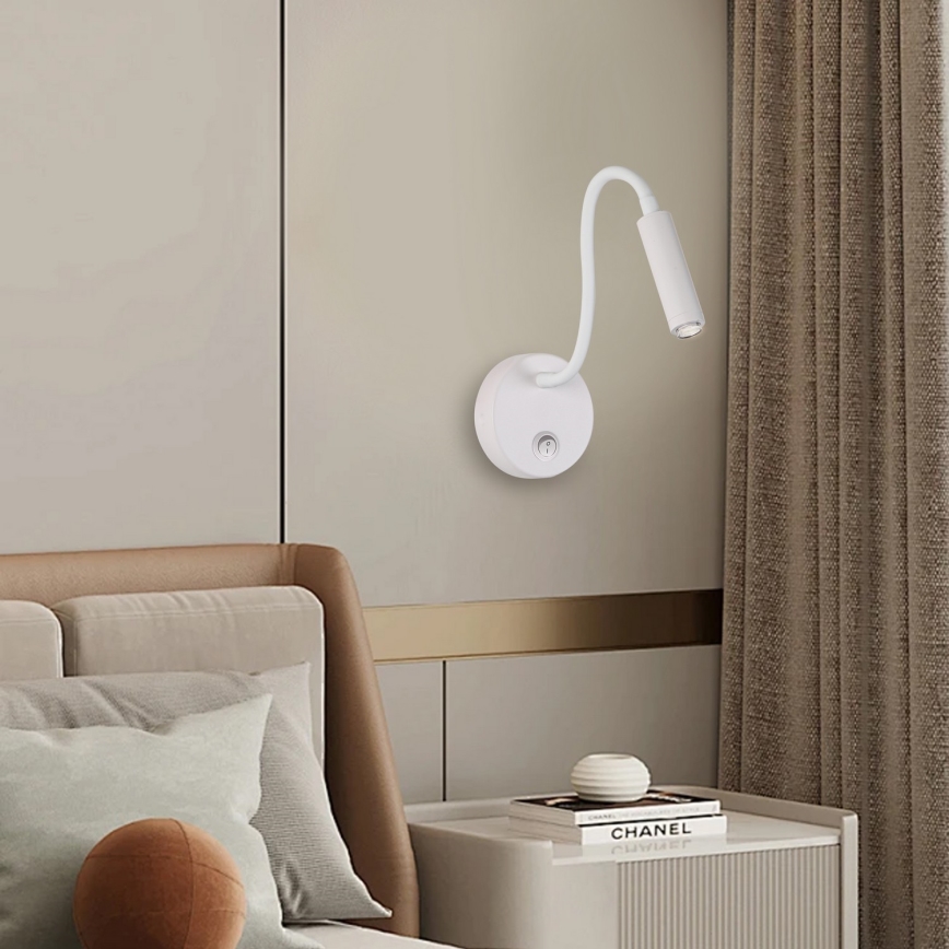 Brilagi - LED Aptumšojama pielāgojama sienas lampa MAYA 1xG9/4W/230V balta 2700-6500K Wi-Fi Tuya