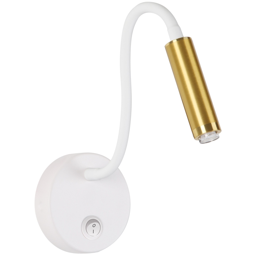 Brilagi - LED Aptumšojama pielāgojama sienas lampa MAYA 1xG9/4W/230V balta/zelta 2700-6500K Wi-Fi Tuya