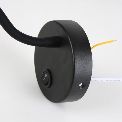 Brilagi - LED Aptumšojama pielāgojama sienas lampa MAYA 1xG9/4W/230V melna 2700-6500K Wi-Fi Tuya