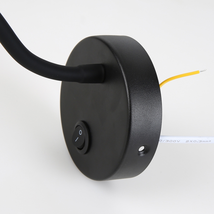 Brilagi - LED Aptumšojama pielāgojama sienas lampa MAYA 1xG9/4W/230V melna 2700-6500K Wi-Fi Tuya