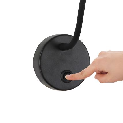 Brilagi - LED Aptumšojama pielāgojama sienas lampa MAYA 1xG9/4W/230V melna 2700-6500K Wi-Fi Tuya