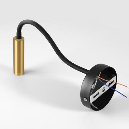 Brilagi - LED Aptumšojama pielāgojama sienas lampa MAYA 1xG9/4W/230V melna/zelta 2700-6500K Wi-Fi Tuya