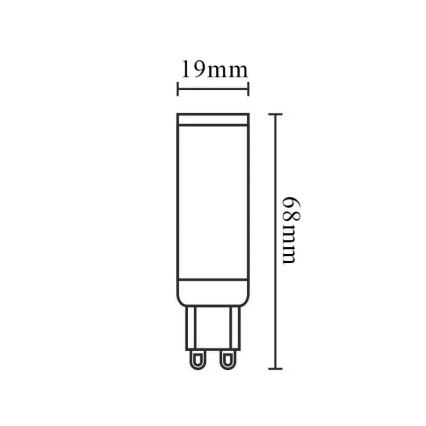 Brilagi - LED Aptumšojama spuldze G9/6W/230V 3000K