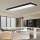 Brilagi - LED Aptumšojama vannas istabas griestu lampa FRAME SMART LED/50W/230V 30x120 cm 3000-6000K IP44 melna + tālvadības pults