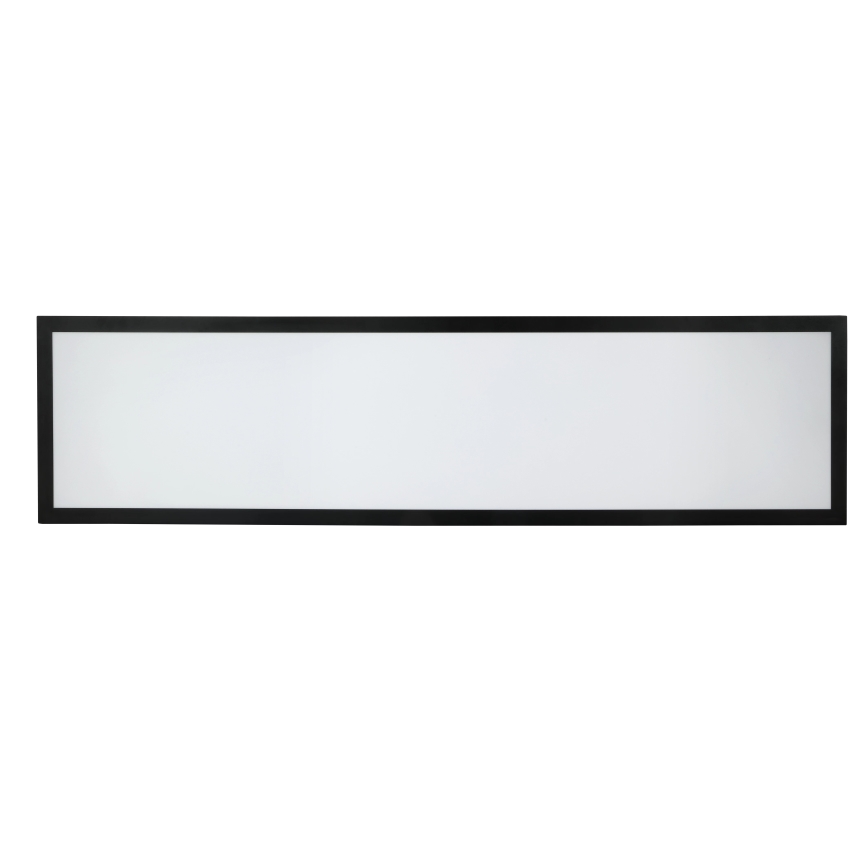 Brilagi - LED Aptumšojama vannas istabas griestu lampa FRAME SMART LED/50W/230V 30x120 cm 3000-6000K IP44 melna + tālvadības pults