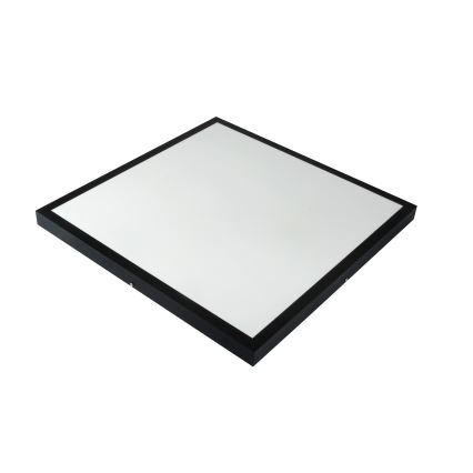 Brilagi - LED Aptumšojama vannas istabas griestu lampa FRAME SMART LED/50W/230V 60x60 cm 3000-6000K IP44 melna + tālvadības pults