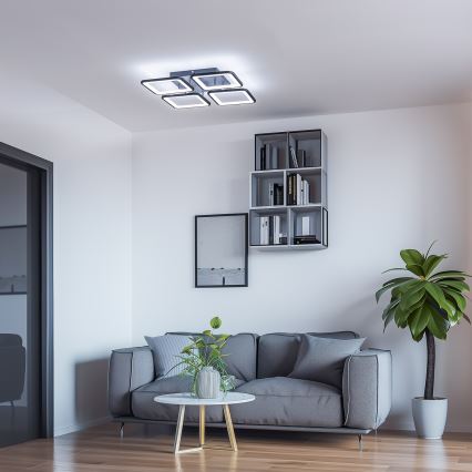 Brilagi - LED Aptumšojama virsapmetuma lustra SQUARED LED/85W/230V 3000-6500K + tālvadības pults