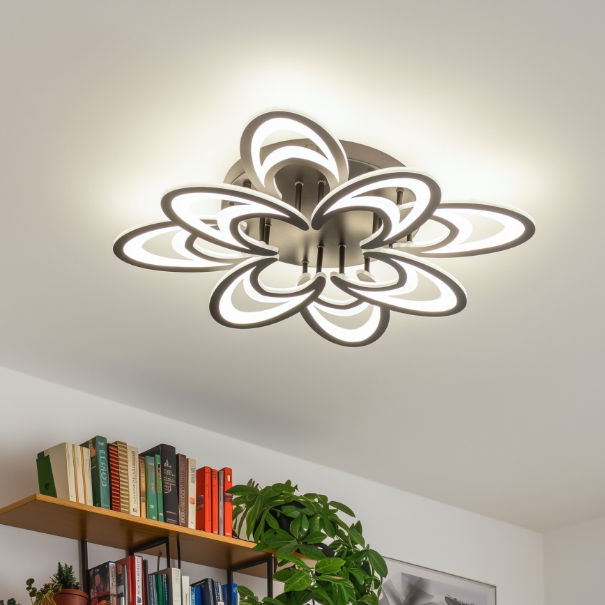 Brilagi - LED Aptumšojama virsapmetuma lustra TWIST LED/125W/230V 3000-6500K + tālvadības pults