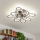 Brilagi - LED Aptumšojama virsapmetuma lustra TWIST LED/125W/230V 3000-6500K + tālvadības pults