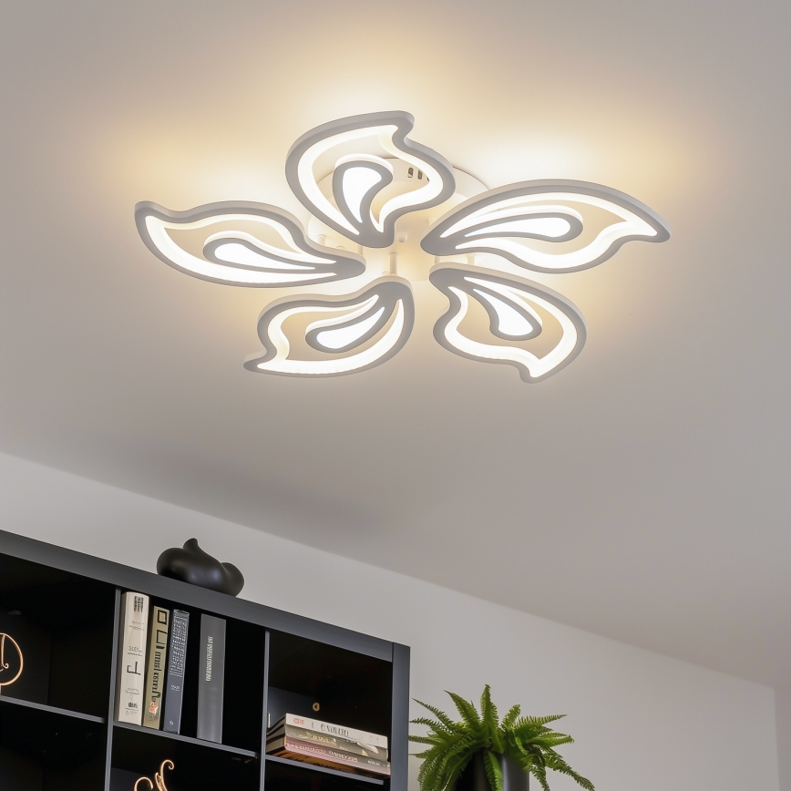 Brilagi - LED Aptumšojama virsapmetuma lustra TWIST LED/125W/230V 3000-6500K + tālvadības pults