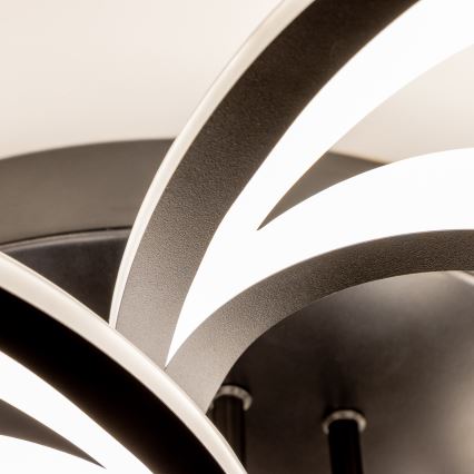 Brilagi - LED Aptumšojama virsapmetuma lustra TWIST LED/125W/230V 3000-6500K + tālvadības pults