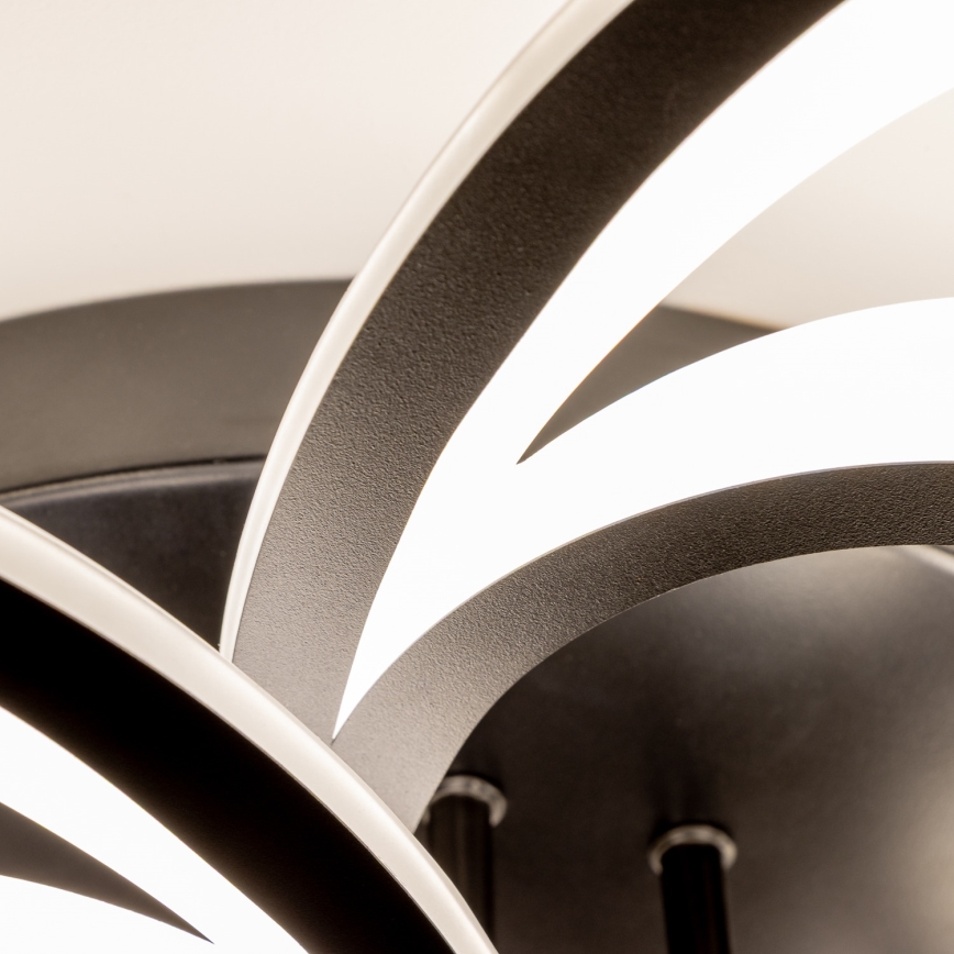 Brilagi - LED Aptumšojama virsapmetuma lustra TWIST LED/125W/230V 3000-6500K + tālvadības pults
