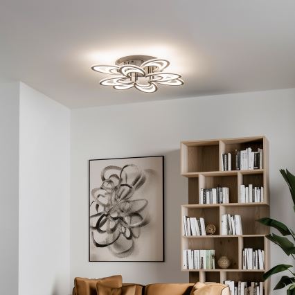 Brilagi - LED Aptumšojama virsapmetuma lustra TWIST LED/125W/230V 3000-6500K + tālvadības pults