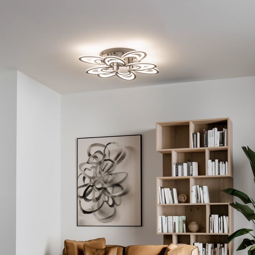 Brilagi - LED Aptumšojama virsapmetuma lustra TWIST LED/125W/230V 3000-6500K + tālvadības pults