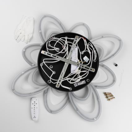 Brilagi - LED Aptumšojama virsapmetuma lustra TWIST LED/125W/230V 3000-6500K + tālvadības pults