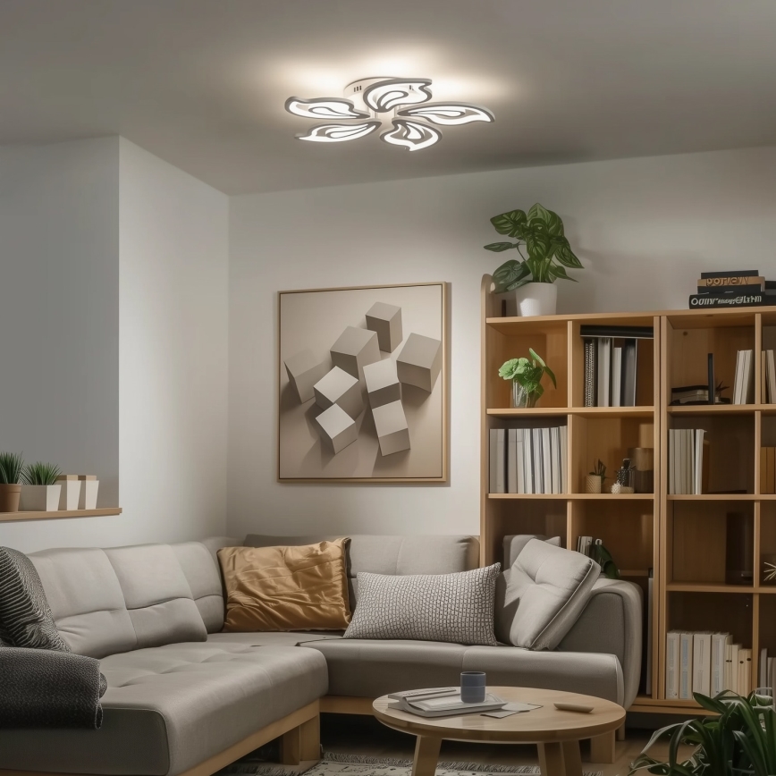 Brilagi - LED Aptumšojama virsapmetuma lustra TWIST LED/125W/230V 3000-6500K + tālvadības pults