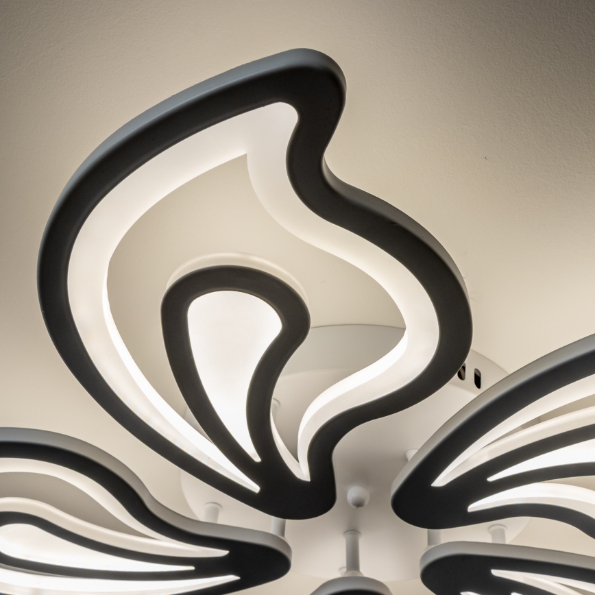 Brilagi - LED Aptumšojama virsapmetuma lustra TWIST LED/125W/230V 3000-6500K + tālvadības pults