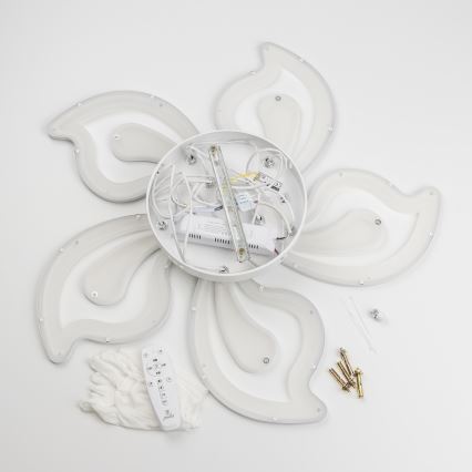 Brilagi - LED Aptumšojama virsapmetuma lustra TWIST LED/125W/230V 3000-6500K + tālvadības pults