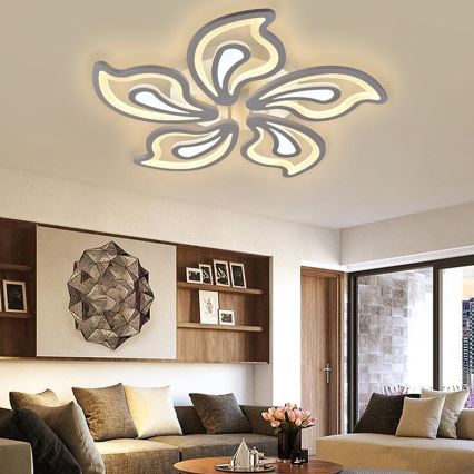 Brilagi - LED Aptumšojama virsapmetuma lustra TWIST LED/125W/230V 3000-6500K + tālvadības pults