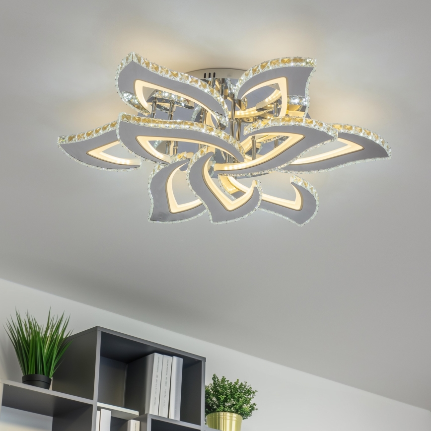 Brilagi - LED Aptumšojama virsapmetuma lustra TWIST LED/180W/230V 3000-6500K + tālvadības pults