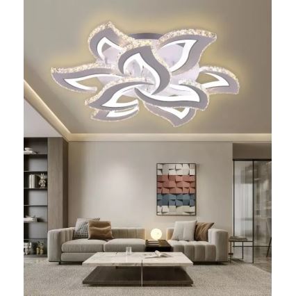 Brilagi - LED Aptumšojama virsapmetuma lustra TWIST LED/180W/230V 3000-6500K + tālvadības pults