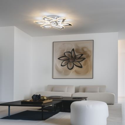 Brilagi - LED Aptumšojama virsapmetuma lustra TWIST LED/180W/230V 3000-6500K + tālvadības pults