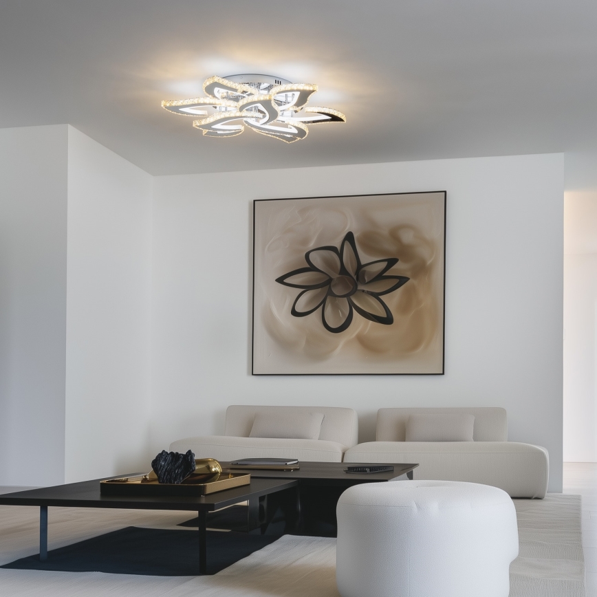 Brilagi - LED Aptumšojama virsapmetuma lustra TWIST LED/180W/230V 3000-6500K + tālvadības pults