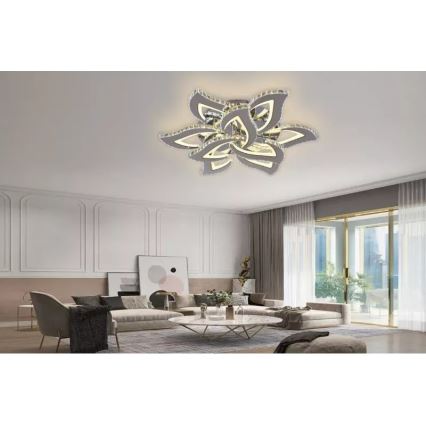 Brilagi - LED Aptumšojama virsapmetuma lustra TWIST LED/180W/230V 3000-6500K + tālvadības pults