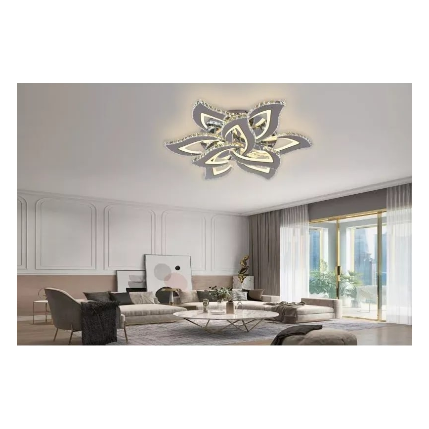 Brilagi - LED Aptumšojama virsapmetuma lustra TWIST LED/180W/230V 3000-6500K + tālvadības pults