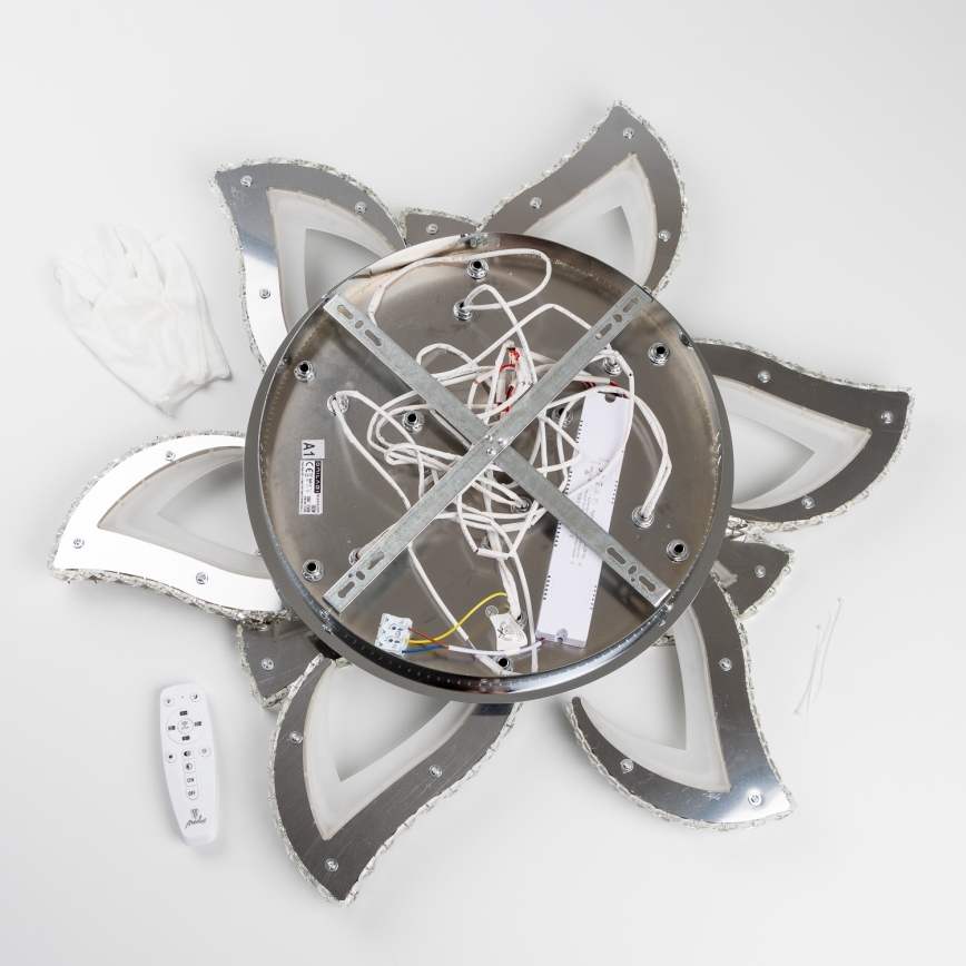 Brilagi - LED Aptumšojama virsapmetuma lustra TWIST LED/180W/230V 3000-6500K + tālvadības pults