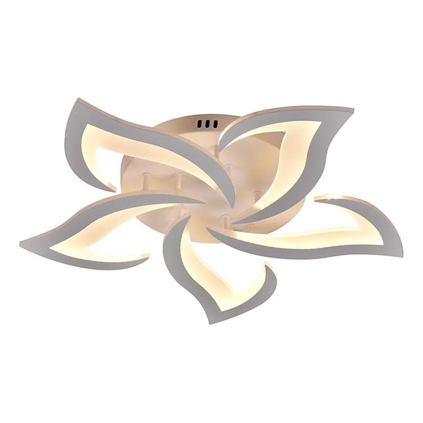 Brilagi - LED Aptumšojama virsapmetuma lustra TWIST LED/55W/230V 3000-6500K balta + tālvadības pults