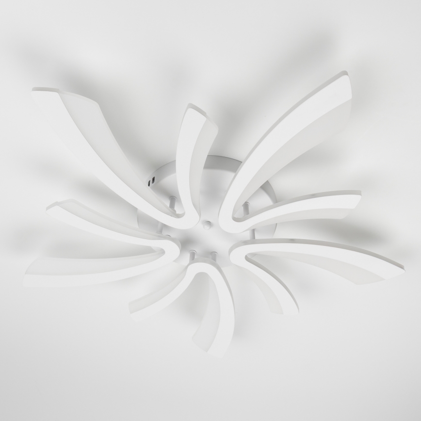 Brilagi - LED Aptumšojama virsapmetuma lustra TWIST LED/55W/230V 3000-6500K balta + tālvadības pults