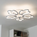 Brilagi - LED Aptumšojama virsapmetuma lustra TWIST LED/80W/230V 3000-6500K balta + tālvadības pults