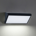 Brilagi - LED aptumšojams āra sienas gaismeklis TRIANGLE 1xE27/6W/230V 2700-6500K IP65 melns